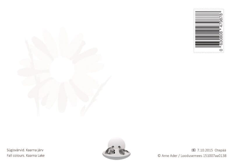 Postkaart "Sügisvärvid" - Image 2