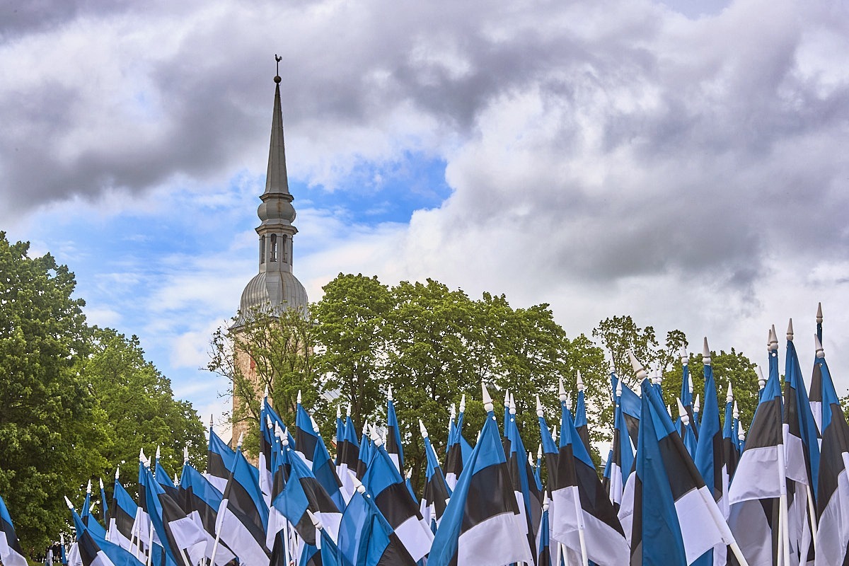 Eesti lipu 125. aastapäev Otepääl