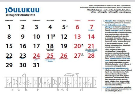 Hiiekalender 2025