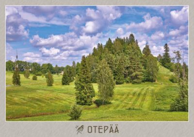 Postkaart "Otepää linnamägi"