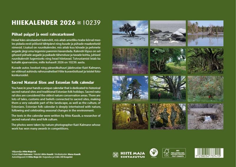 Hiiekalender 2026